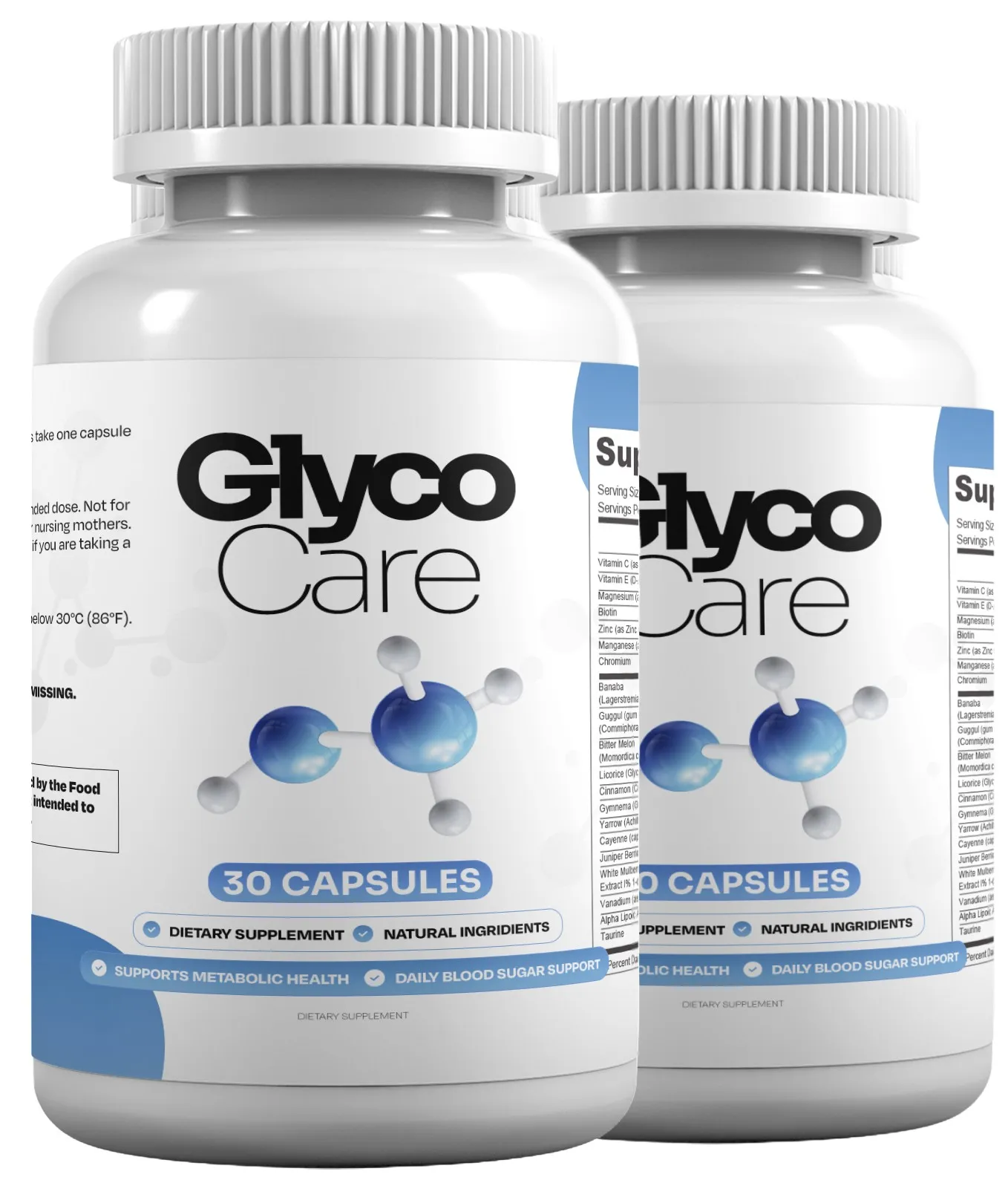 GlycoCare Blood Sugar Support Formula Bottle